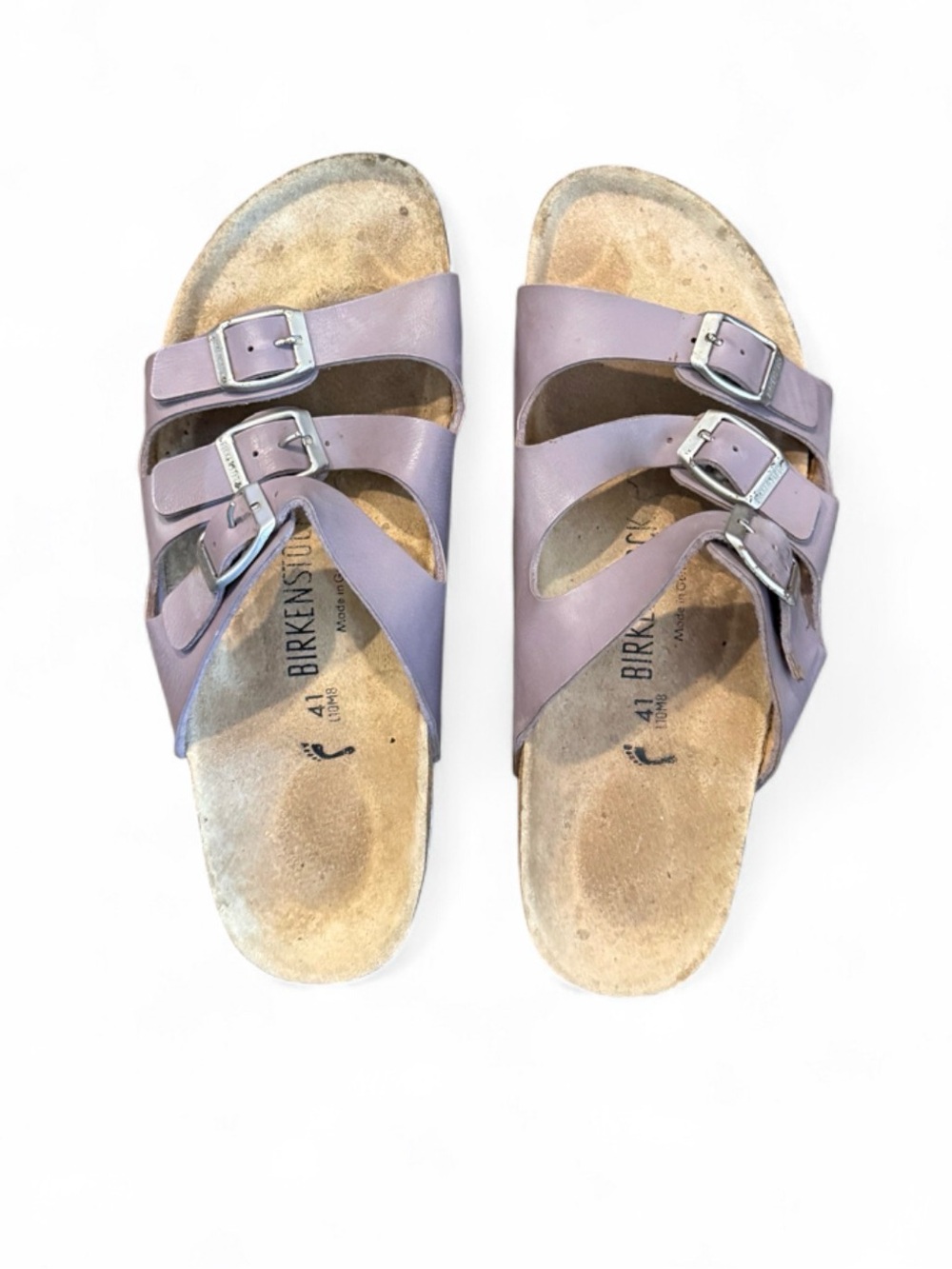 Birkenstock Florida Three-Buckle Sandals Light Purple | Casual, Boho, Comfort